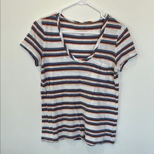 Colorful Striped Women's Top